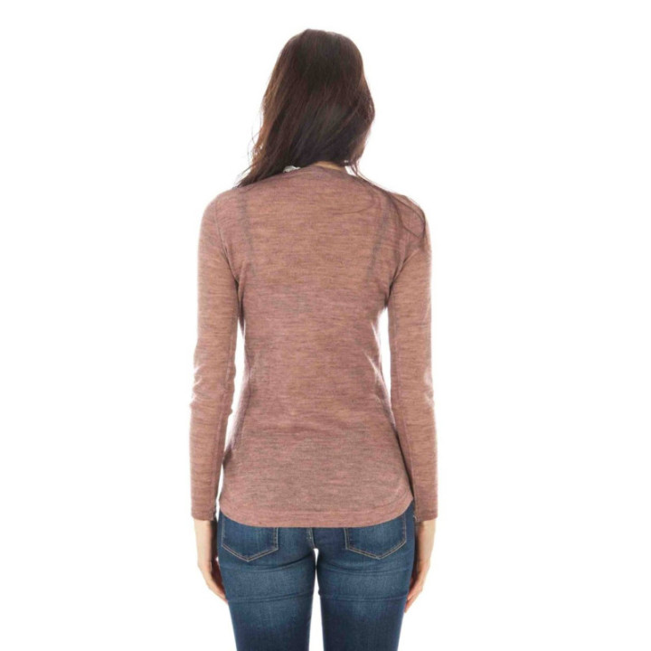 PULL FEMME FRED PERRY ROSE