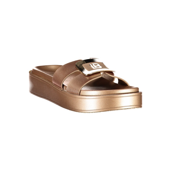 Sandales en bronze pour femmes de Laura Biagiotti