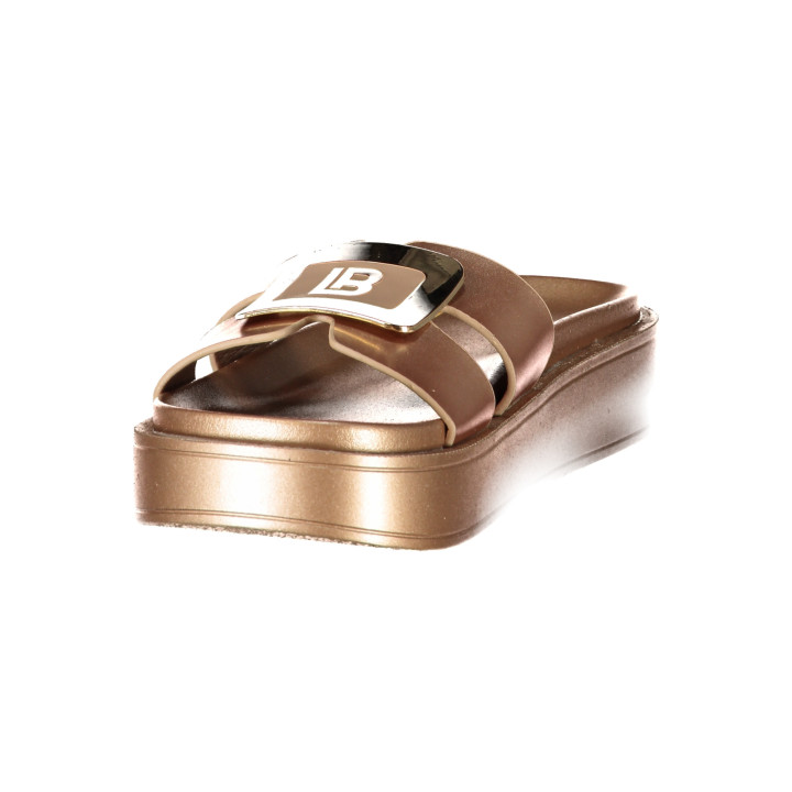 Sandales en bronze pour femmes de Laura Biagiotti
