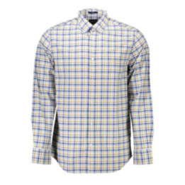 GANT CHEMISE HOMME JAUNE À MANCHES LONGUES