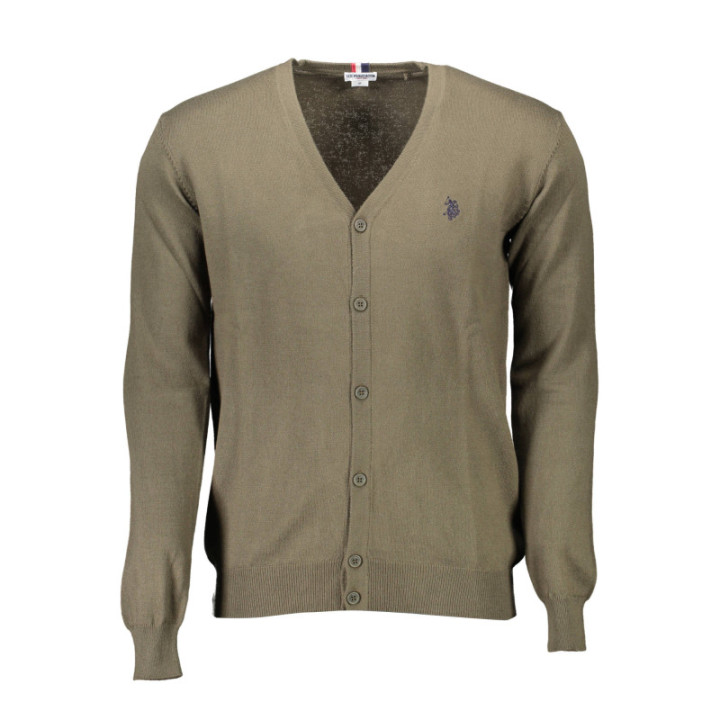 CARDIGAN VERT POUR HOMME US POLO ASSN.