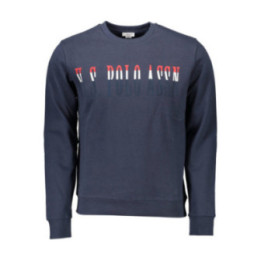 Sweat-shirt zippé bleu pour homme US POLO ASSN.