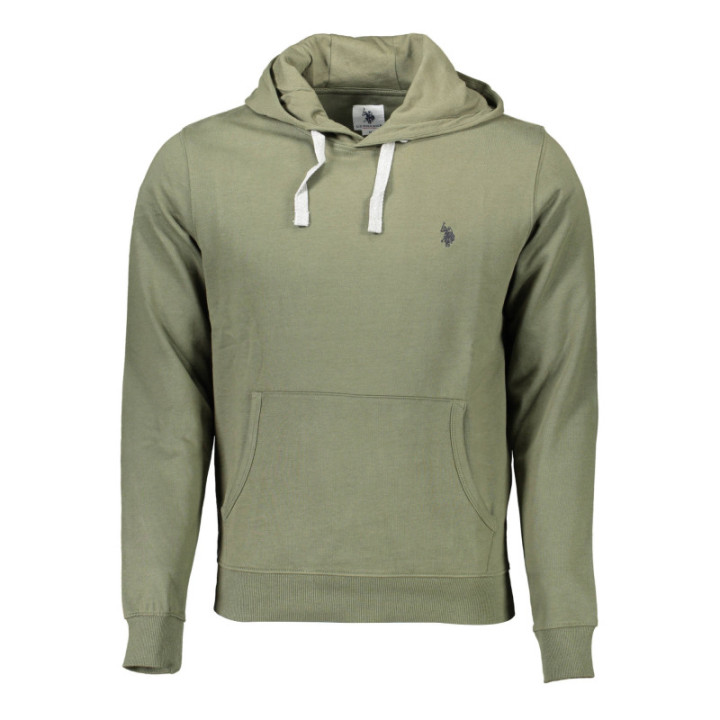 Sweat-shirt vert zippé pour homme US POLO ASSN.