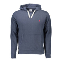 Sweat-shirt zippé bleu pour homme US POLO ASSN.