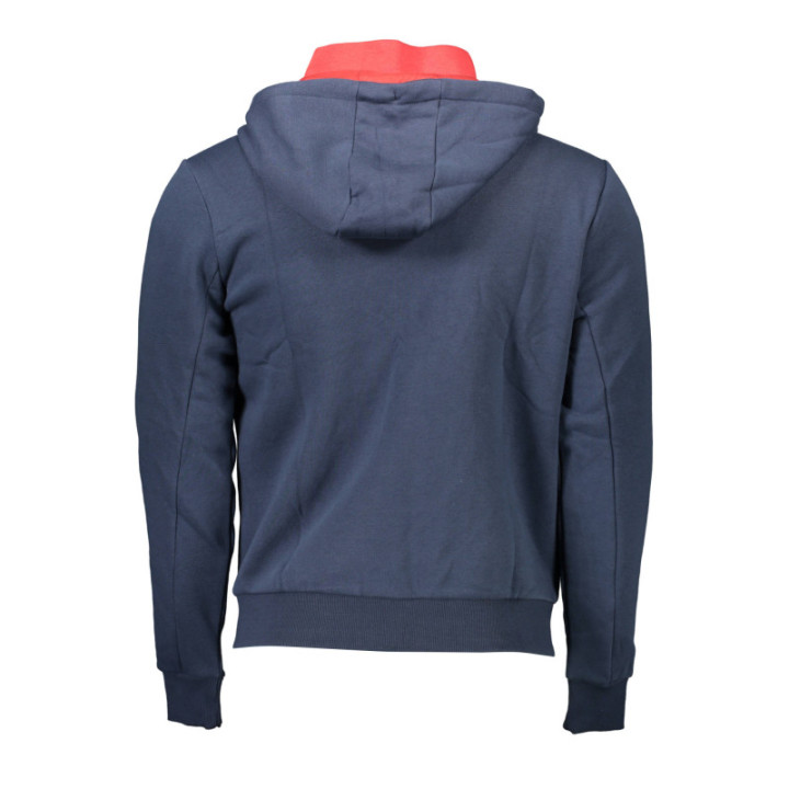Sweat-shirt zippé bleu pour homme US POLO ASSN.