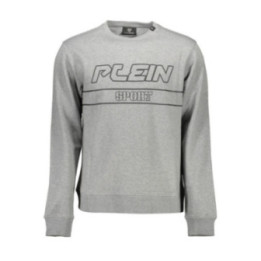 SWEAT PLEIN SPORT SANS ZIP HOMME GRIS