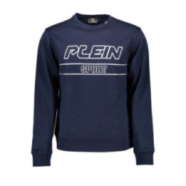 SWEAT PLEIN SPORT SANS ZIP HOMME BLEU