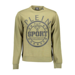 SWEAT PLEIN SPORT SANS ZIP HOMME VERT