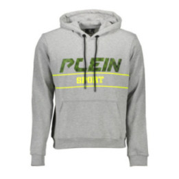 SWEAT PLEIN SPORT SANS ZIP HOMME GRIS