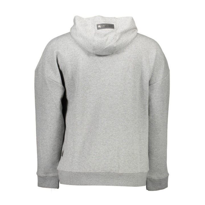 SWEAT PLEIN SPORT SANS ZIP HOMME GRIS