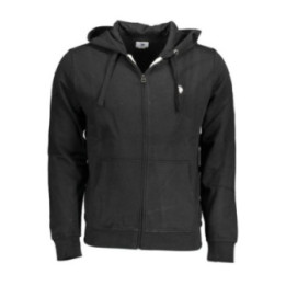 Sweat-shirt zippé noir pour homme US POLO ASSN.