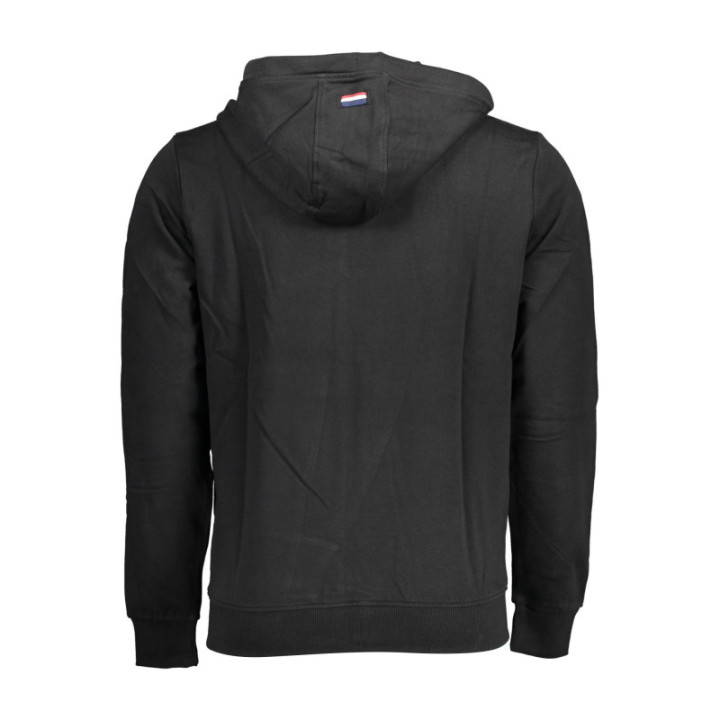 Sweat-shirt zippé noir pour homme US POLO ASSN.