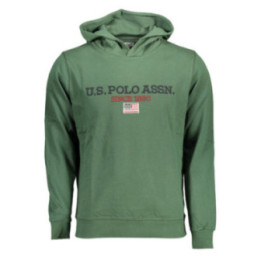 Sweat-shirt vert zippé pour homme US POLO ASSN.