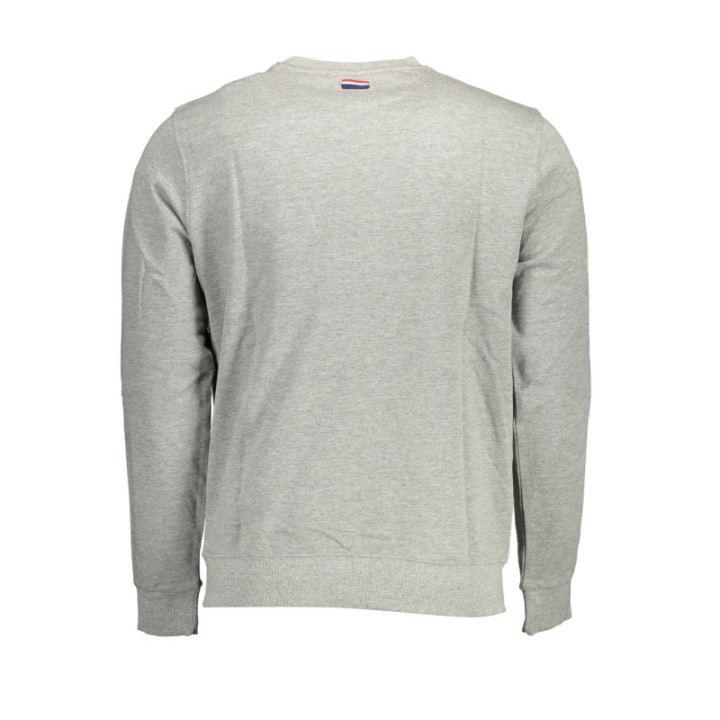 Sweat-shirt zippé gris pour homme US POLO ASSN.