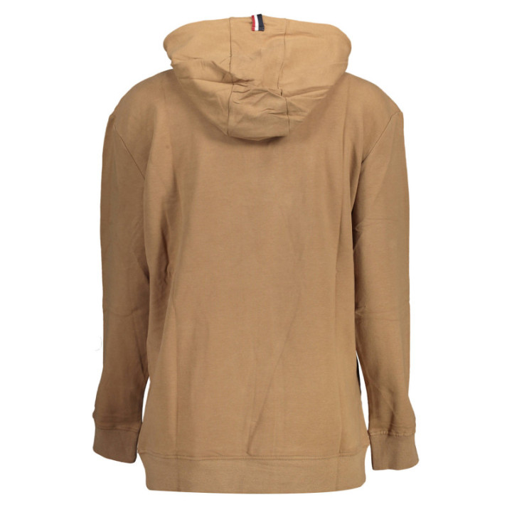 Sweat-shirt zippé marron US POLO ASSN. pour femme