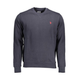 Sweat-shirt zippé bleu pour homme US POLO ASSN.