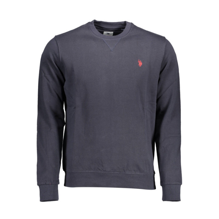 Sweat-shirt zippé bleu pour homme US POLO ASSN.