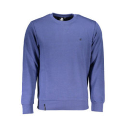 SWEAT-SHIRT BLEU À FERMETURE ÉCLAIR POUR HOMME US GRAND