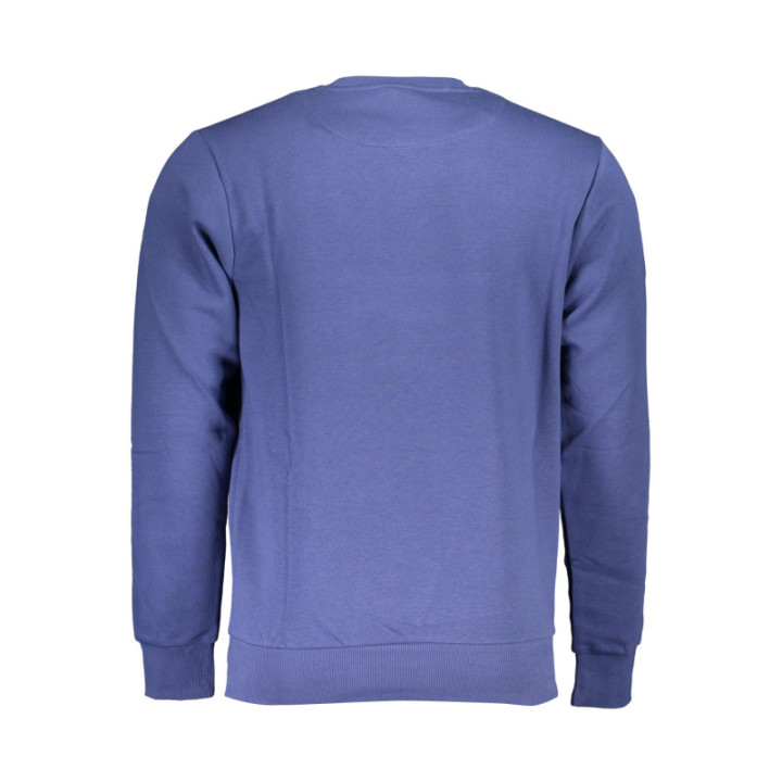 SWEAT-SHIRT BLEU À FERMETURE ÉCLAIR POUR HOMME US GRAND