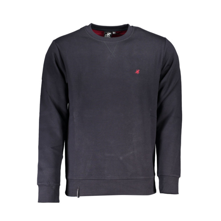SWEAT-SHIRT BLEU À FERMETURE ÉCLAIR POUR HOMME US GRAND