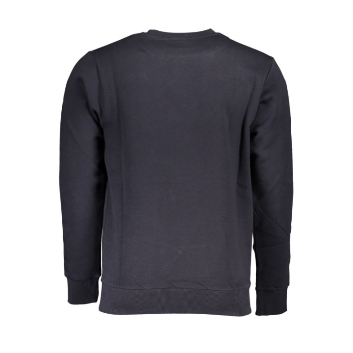 SWEAT-SHIRT BLEU À FERMETURE ÉCLAIR POUR HOMME US GRAND