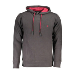 SWEAT-SHIRT GRIS À FERMETURE ÉCLAIR POUR HOMME US GRAND