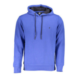 SWEAT-SHIRT BLEU À FERMETURE ÉCLAIR POUR HOMME US GRAND