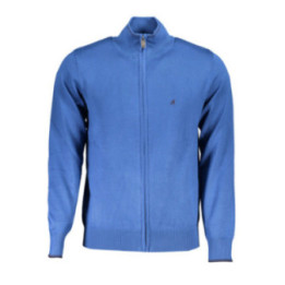 Grand cardigan bleu pour homme aux États-Unis