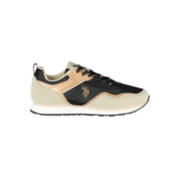 Chaussures de sport noires pour femmes US POLO ASSN.
