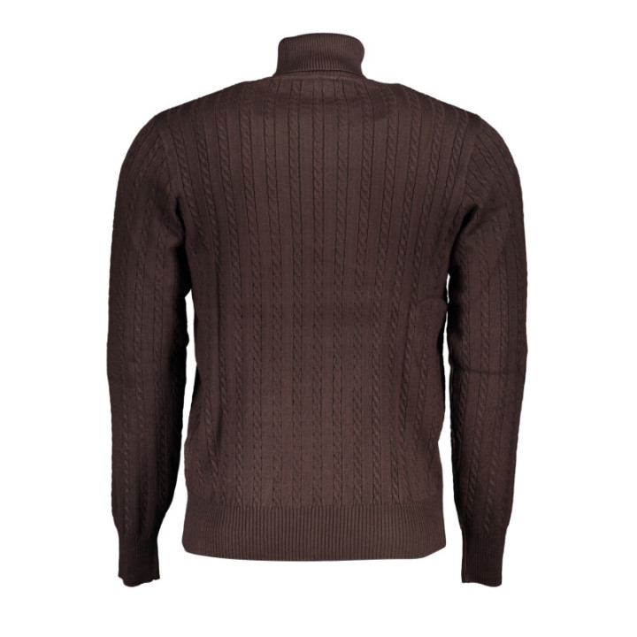 MAILLOT MARRON POUR HOMMES DE L'US GRAND