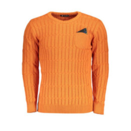 PULL ORANGE POUR HOMMES US GRAND