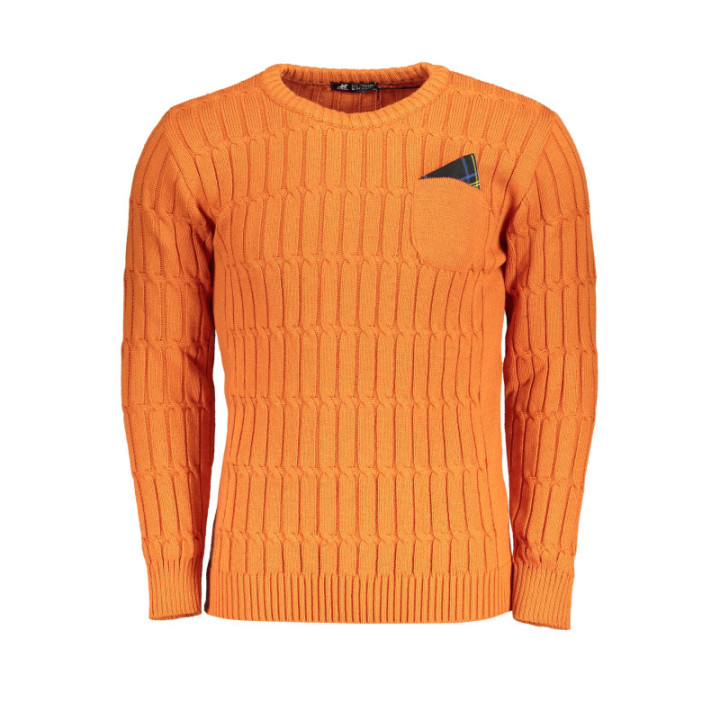 PULL ORANGE POUR HOMMES US GRAND