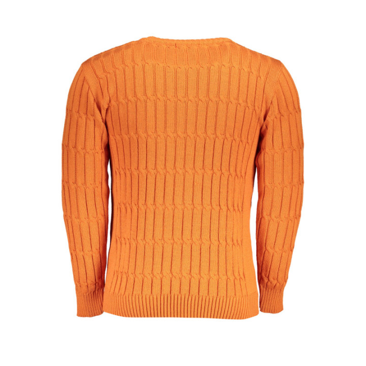 PULL ORANGE POUR HOMMES US GRAND