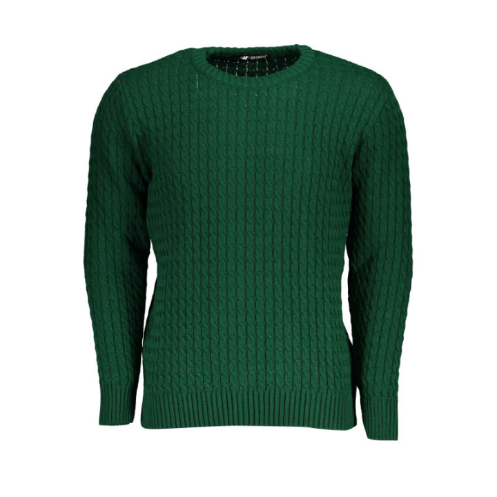 PULL VERT POUR HOMME US GRAND