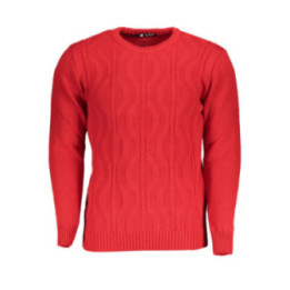 PULL ROUGE POUR HOMME US GRAND