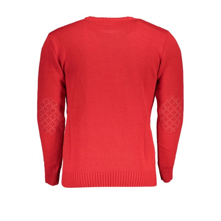 PULL ROUGE POUR HOMME US GRAND