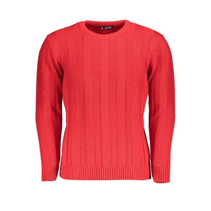 PULL ROUGE POUR HOMME US GRAND
