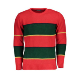 PULL ROUGE POUR HOMME US GRAND