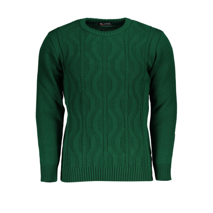 PULL VERT POUR HOMME US GRAND