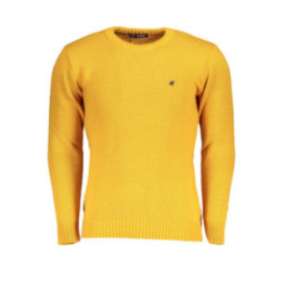 PULL JAUNE POUR HOMME US GRAND