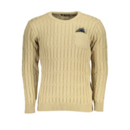 PULL BEIGE POUR HOMME US GRAND