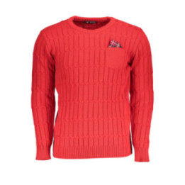 PULL ROUGE POUR HOMME US GRAND
