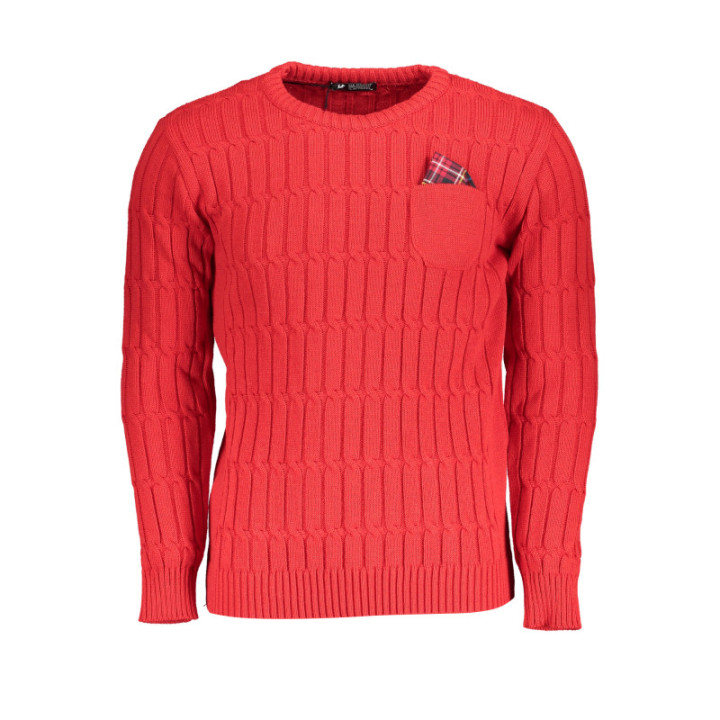 PULL ROUGE POUR HOMME US GRAND