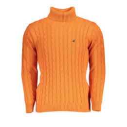 PULL ORANGE POUR HOMMES US GRAND