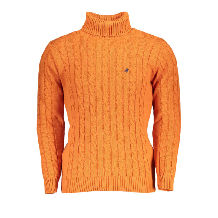 PULL ORANGE POUR HOMMES US GRAND