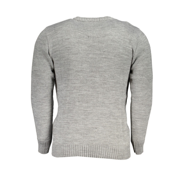 PULL GRIS POUR HOMME US GRAND