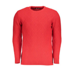 PULL ROUGE POUR HOMME US GRAND