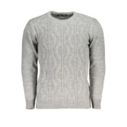 PULL GRIS POUR HOMME US GRAND