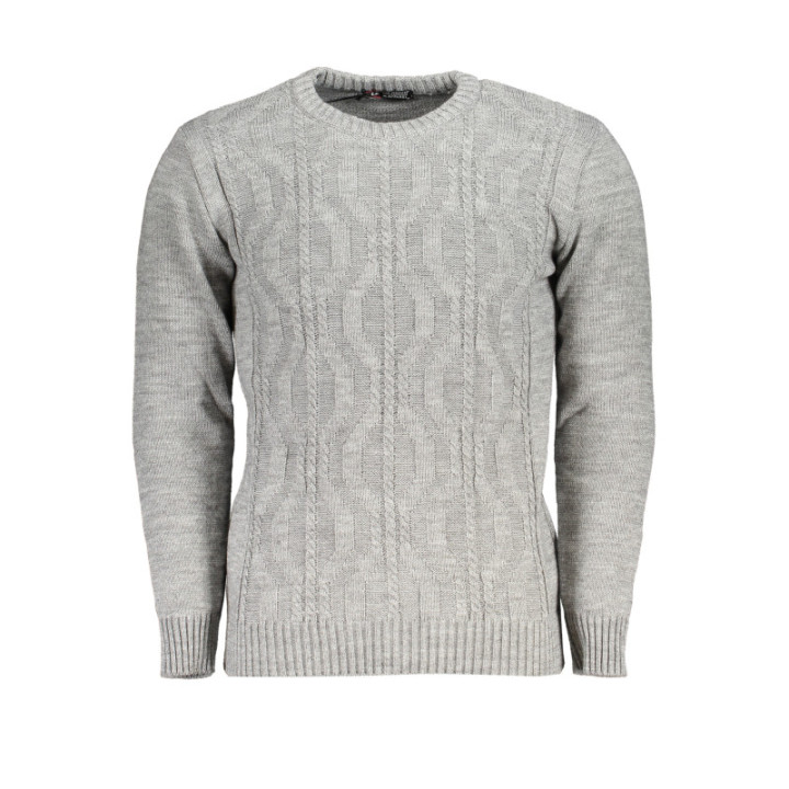 PULL GRIS POUR HOMME US GRAND