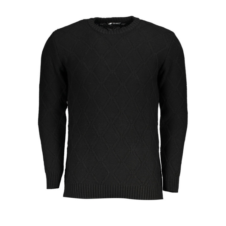PULL NOIR POUR HOMME US GRAND